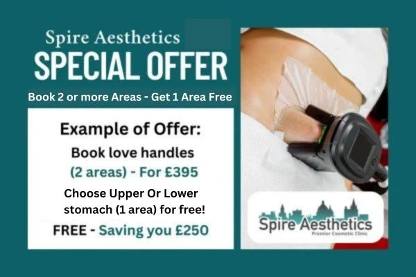 Fat Freezing Promotion Ledbury from Spire Aesthetics - Book Today!