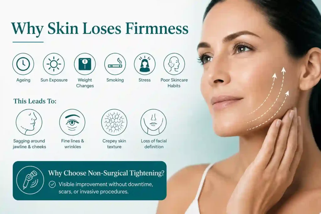 What Makes Skin Lose Firmness and Why Do People Seek Non-Surgical Tightening Ledbury?