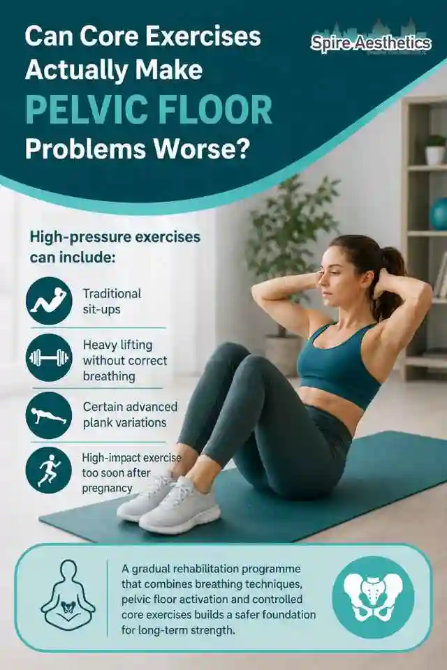 Can Strengthening Your Core Alone Actually Make Pelvic Floor Problems Worse Ledbury?